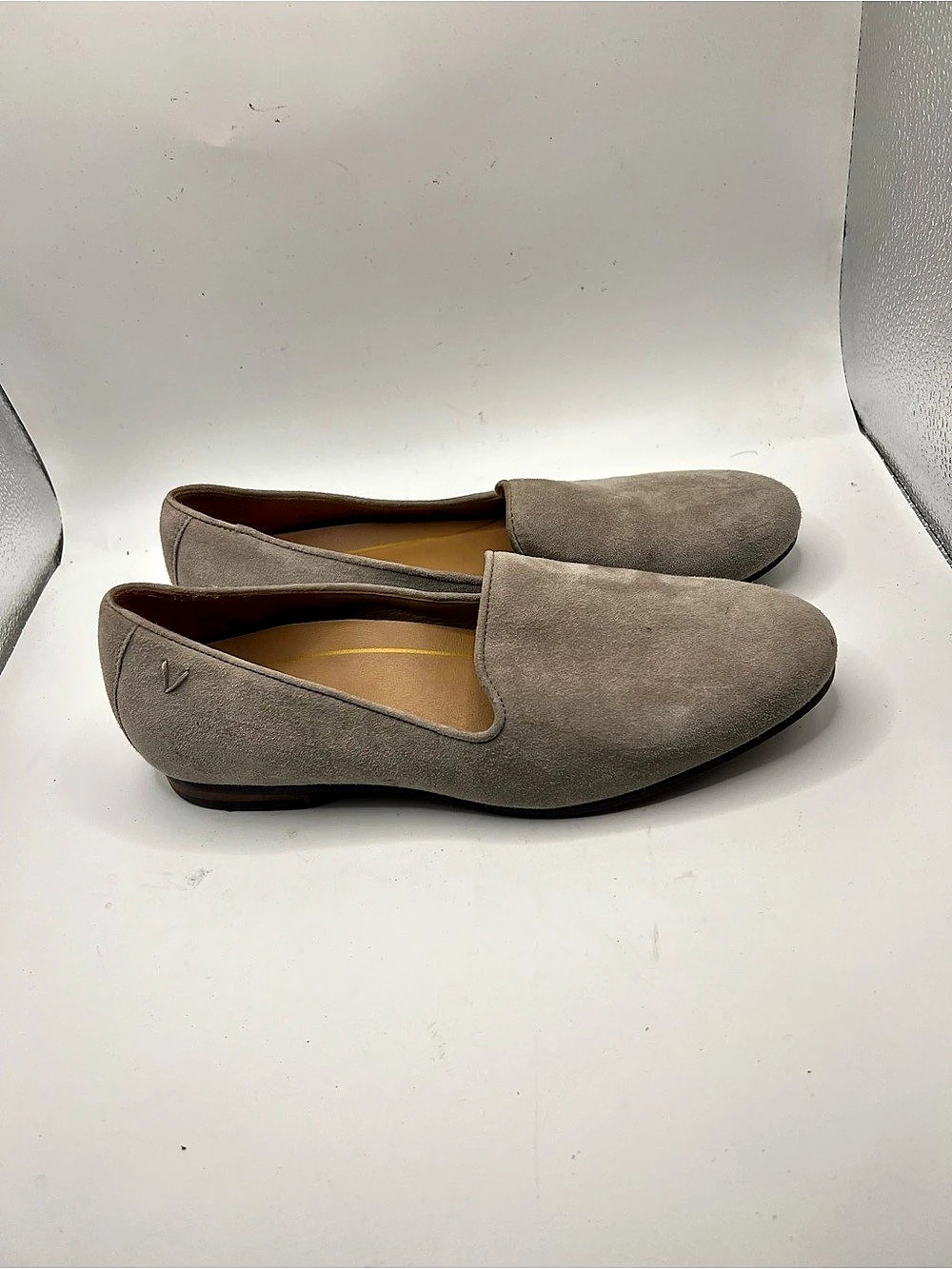 Vionic Suede-Look Loafers Brown US 7